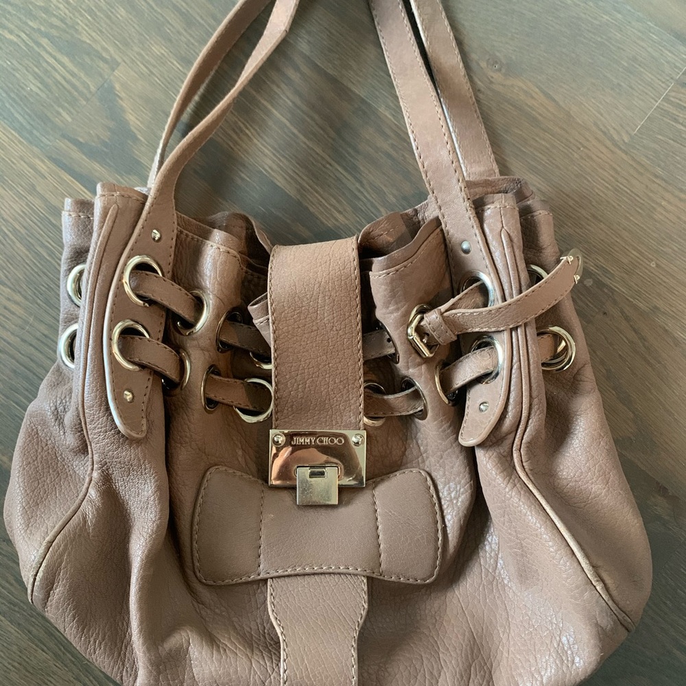 Jimmy Choo leather purse